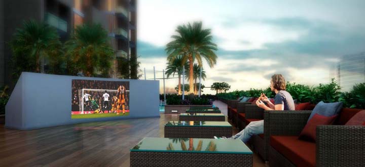 Azizi Riviera Lounge with Movie Night